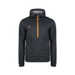 Kurtka Piniel: wodoodporna, oddychająca i wiatroszczelna na deszczowe przygody. Brązowe kurtki męskie IZAS, l, bez wzorów, bez ramiączek, bez kaptura. Za 443.43 zł.