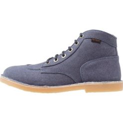 Kickers ORILEGEND Botki sznurowane dunkelblau. Niebieskie buty zimowe męskie Kickers, z materiału. Za 359.00 zł.