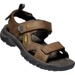 Buty do chodzenia męskie Keen Sandały Męskie Targhee Iii Open Toe Bisonmul. Brązowe buty zimowe męskie Keen, bez wzorów, z materiału, sportowe, z otwartym noskiem, bez obcasa, bez zapięcia. Za 654.00 zł.