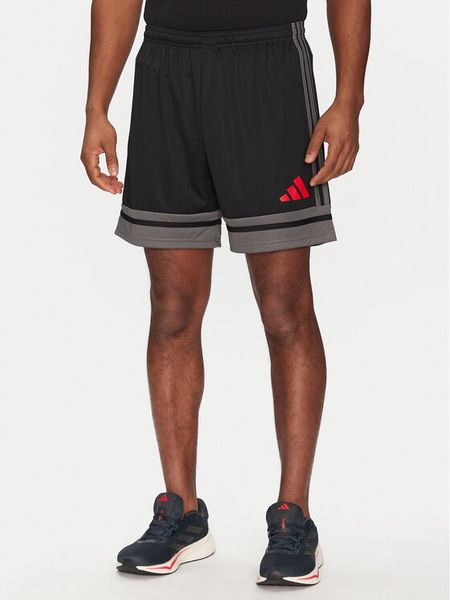 Adidas Szorty sportowe Squadra 25 JN4447 Czarny Regular Fit. Czarne szorty sportowe męskie ADIDAS, bez wzorów, z syntetyku, sportowe. Za 89.99 zł.