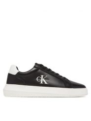 Calvin Klein Jeans Sneakersy Chunky Cupsole Mono YM0YM01317 Czarny. Czarne buty sportowe na co dzień męskie Calvin Klein Jeans, m, bez wzorów, z jeansu, bez ramiączek, bez kaptura. Za 409.99 zł.