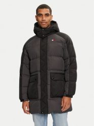 Tommy Jeans Kurtka puchowa DM0DM19999 Czarny Regular Fit. Czarne kurtki męskie Tommy Jeans, m, bez wzorów, z jeansu, bez ramiączek, bez kaptura. Za 879.99 zł.