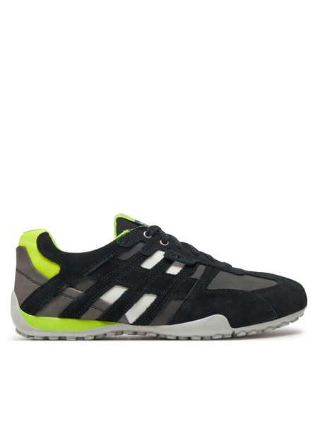 Geox Sneakersy Uomo Snake U4507A 022EK C9151 Czarny. Czarne buty sportowe na co dzień męskie Geox, m, bez wzorów, ze skóry, bez ramiączek, bez kaptura. Za 329.99 zł.