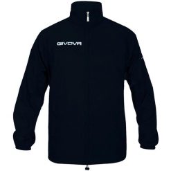 Kurtka Givova Rain Basico czarna. Czarne kurtki męskie Givova, xs, bez wzorów, sportowe, bez ramiączek, bez kaptura. Za 44.99 zł.
