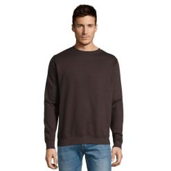 Bluza Unisex Dla Dorosłych New Supreme. Brązowe bluzy nierozpinane męskie SOL'S, m, bez wzorów, bez ramiączek, bez kaptura. Za 88.99 zł.