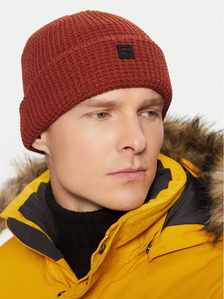 Billabong Czapka ABYHA00486 Pomarańczowy. Brązowe czapki męskie Billabong, na zimę, bez wzorów, z materiału. Za 109.99 zł.