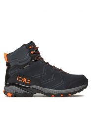 CMP Trekkingi Melnick Mid WP 3Q18587 Granatowy. Niebieskie buty trekkingowe męskie CMP, bez wzorów, ze skóry, bez zapięcia, trekkingowe. Za 429.99 zł.