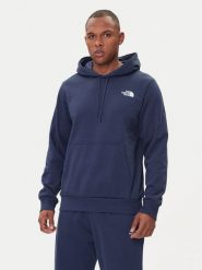 The North Face Bluza Simple Dome NF0A89FC Granatowy Regular Fit. Niebieskie bluzy nierozpinane męskie The North Face, m, bez wzorów, z syntetyku, bez ramiączek, bez kaptura. Za 239.99 zł.