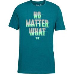 Koszulka sportowa męska Under Armour No Matter What 1305664. Zielone t-shirty sportowe męskie Under Armour, m, bez wzorów, sportowe, bez ramiączek. Za 109.99 zł.