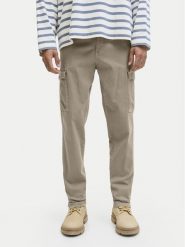 Jack & Jones Spodnie materiałowe Stace Arthur 12282388 Beżowy Regular Fit. Brązowe spodnie na co dzień męskie Jack & Jones, bez wzorów, z bawełny. Za 249.99 zł.