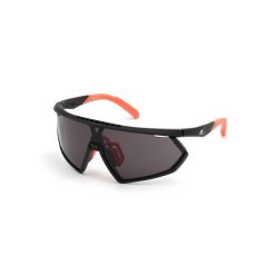 Okulary przeciwsłoneczne Adidas sport. Czarne okulary przeciwsłoneczne męskie ADIDAS, bez wzorów, sportowe. W wyprzedaży za 515.05 zł.