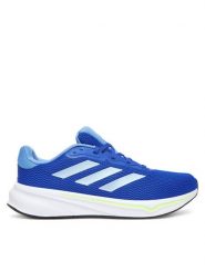 Adidas Buty do biegania Response JQ2531 Niebieski. Niebieskie buty do biegania męskie ADIDAS, bez wzorów, z materiału, bez zapięcia, do biegania. Za 239.99 zł.