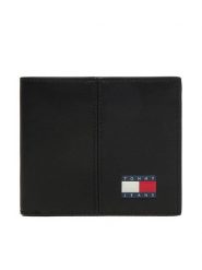 Tommy Jeans Portfel Tjm Heritage Cc Wallet AM0AM14281 Czarny. Czarne portfele męskie Tommy Jeans, bez wzorów, z jeansu. Za 229.99 zł.