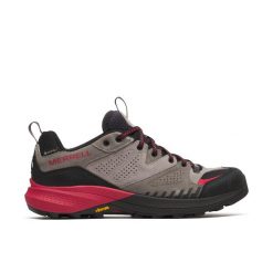 Buty turystyczne męskie Merrell Capra Mid 2 GTX wodoodporne. Buty trekkingowe męskie Merrell, bez wzorów, z gore-texu, sportowe, bez obcasa, bez zapięcia. W wyprzedaży za 499.99 zł.