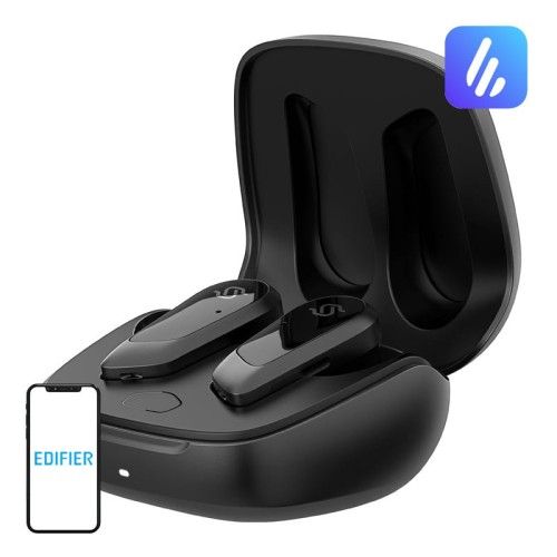 Słuchawki planarne TWS Edifier STAX S10 ANC (czarne). Czarne słuchawki bluetooth EDIFIER. Za 1,307.99 zł.