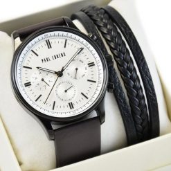 Zegarek Paul Lorens Zestaw męski zegarek FABER-3B1-2 + bransoletka. Zegarki męskie Paul Lorens. Za 299.90 zł.