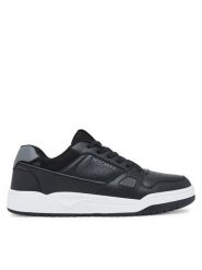 Skechers Sneakersy 183921/BKGY Czarny. Czarne buty sportowe na co dzień męskie Skechers, m, bez wzorów, ze skóry, bez ramiączek, bez kaptura. Za 259.99 zł.