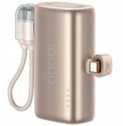 Powerbank Usams Powerbank PB82 20W 10000mAh beżowy. Brązowe powerbanki Usams. Za 65.34 zł.