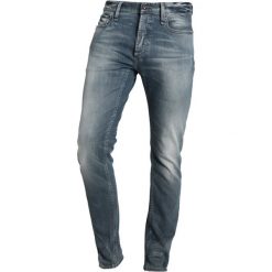 Denham RAZOR Jeansy Slim Fit blue denim. Niebieskie jeansy męskie Denham, z bawełny. Za 839.00 zł.