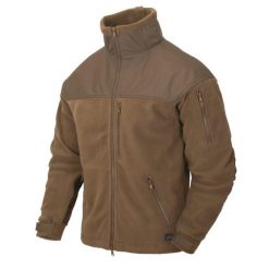 Kurtka polarowa męska Helikon-Tex Classic Army Fleece. Brązowe kurtki męskie Helikon-Tex, na wiosnę, m, bez wzorów, z polaru, sportowe, bez ramiączek, bez kaptura. Za 209.99 zł.