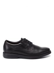 Geox Półbuty U Brayden 2Fit Abx C U54N1C 00043 C9999 Czarny. Czarne codzienne półbuty męskie Geox, bez wzorów, ze skóry, bez obcasa, bez zapięcia. Za 489.99 zł.