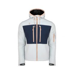 Kurtka termiczna KONKA Soft Shell z membraną AWPS: wodoodporna i wiatroszczelna. Niebieskie kurtki softshell męskie IZAS, m, bez wzorów, z softshellu, bez kaptura, trekkingowe. Za 486.91 zł.