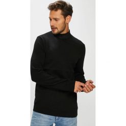 Only & Sons - Sweter. Czarne swetry męskie Only & Sons, z bawełny, z krótkim rękawem. Za 119.90 zł.