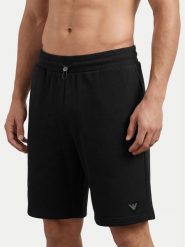 Emporio Armani Underwear Szorty sportowe EM000495 AF19060 UC001 Czarny. Czarne szorty sportowe męskie Emporio Armani Underwear, bez wzorów, z bawełny, sportowe. Za 409.99 zł.