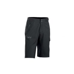 Spodenki rowerowe męskie NORTHWAVE EDGE Baggy. Czarne szorty sportowe męskie Northwave, bez wzorów, sportowe. Za 353.50 zł.