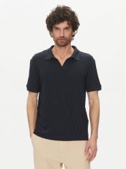 Marciano Guess Polo 5GHP03 6326A Granatowy Regular Fit. Niebieskie koszulki polo męskie Marciano Guess, l, z aplikacjami, z syntetyku, bez kołnierzyka, bez ramiączek. Za 229.99 zł.