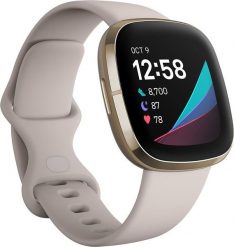 Smartwatch Fitbit Sense Biały (FB512GLWT). Białe zegarki smartwatch FITBIT. Za 930.35 zł.