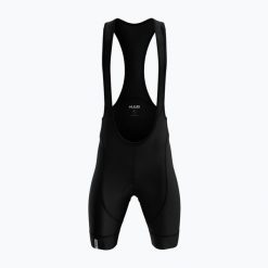 Spodenki rowerowe męskie HUUB Attain Bib. Czarne szorty sportowe męskie Huub, bez wzorów, sportowe. Za 399.99 zł.