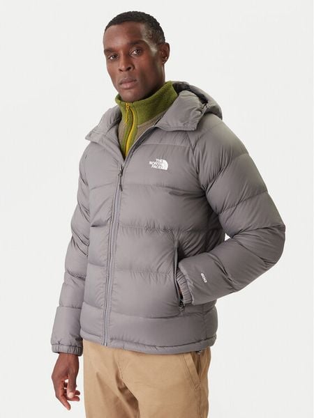 The North Face Kurtka puchowa Hydrenalite NF0A5GIE Szary Regular Fit. Szare kurtki męskie The North Face, m, bez wzorów, z puchu, bez ramiączek, bez kaptura. Za 1,099.00 zł.