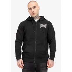 Rozpinana bluza z kapturem, regularny krój Tapout Octagon. Białe bluzy rozpinane męskie TAPOUT, bez wzorów, z kapturem. Za 276.15 zł.