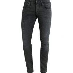 GStar 3301 DECONSTRUCTED SKINNY COJ Jeans Skinny Fit inza stretch denim od dark aged. Szare jeansy męskie G-Star, z bawełny. Za 649.00 zł.