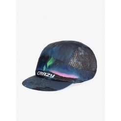 Czapka do biegania Crazy Pacman Cap Run - watercolor. Niebieskie czapki męskie CRAZY, bez wzorów, sportowe. Za 156.99 zł.