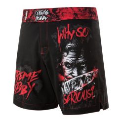 Spodenki Sportowe Męskie na trening i siłownię EXTREME HOBBY WHY SO SERIOUS. Czarne szorty sportowe męskie EXTREME HOBBY, bez wzorów, z elastanu, sportowe. Za 229.00 zł.
