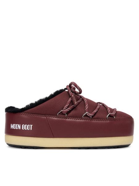 Moon Boot Śniegowce Mb Evx Mule Nylon 80D1470110 Bordowy. Czerwone buty zimowe męskie Moon Boot, bez wzorów, z nylonu, bez obcasa, bez zapięcia. Za 439.99 zł.