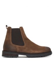 Marc O'Polo Sztyblety 507 27385002 300 Brązowy. Brązowe sztyblety męskie Marc O'Polo, ze skóry, bez obcasa, bez zapięcia. Za 649.99 zł.