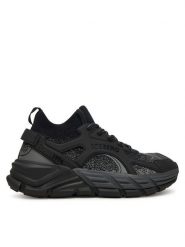 Iceberg Sneakersy IUSOCK Czarny. Czarne buty sportowe na co dzień męskie Iceberg, m, bez wzorów, ze skóry, bez ramiączek, bez kaptura. Za 879.99 zł.