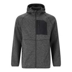 Polar z kapturem Whistler Pennine. Czarne bluzy z polaru męskie Whistler, bez wzorów, z polaru, sportowe, bez ramiączek, z kapturem. W wyprzedaży za 192.50 zł.