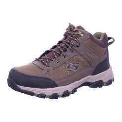 Buty trekkingowe męskie Skechers Selmen Melano. Buty trekkingowe męskie Skechers, bez wzorów, z materiału, bez zapięcia. Za 399.99 zł.