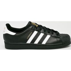 Adidas Originals - Buty Superstar Foundation. Czarne buty sportowe na co dzień męskie Adidas Originals, z gumy, sportowe. Za 349.90 zł.