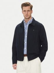 Tommy Hilfiger Kurtka przejściowa MW0MW38715 Granatowy Regular Fit. Niebieskie kurtki męskie Tommy Hilfiger, l, bez wzorów, z bawełny, bez ramiączek, bez kaptura. Za 519.99 zł.