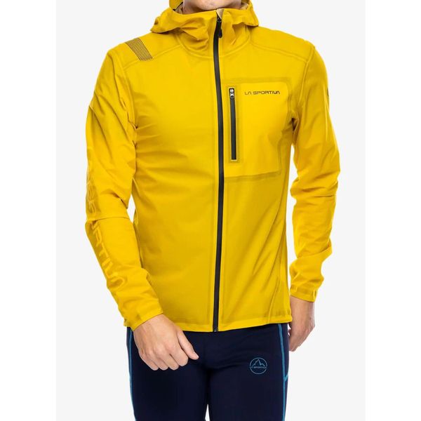 Kurtka do biegania męska La Sportiva Ethereal Pro Jacket. Żółte kurtki męskie La Sportiva, m, bez wzorów, bez kaptura, do biegania. Za 1,122.99 zł.