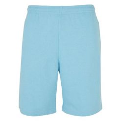 Szerokie spodenki dresowe z frotte Urban Classics. Niebieskie szorty męskie Urban Classics, bez wzorów, z dresówki. Za 198.50 zł.