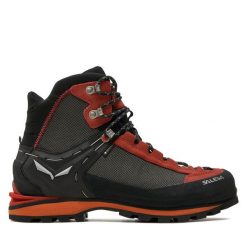 Trekkingi Salewa. Czarne buty trekkingowe męskie Salewa, bez wzorów, z gore-texu, bez zapięcia, trekkingowe, gore-tex. Za 1,299.00 zł.
