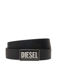 Diesel Pasek Męski X09945PR227 Czarny. Czarne paski męskie Diesel, bez wzorów, ze skóry. Za 469.99 zł.