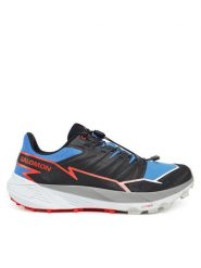 Salomon Buty do biegania Thundercross L47802700 Niebieski. Niebieskie buty do biegania męskie Salomon, bez wzorów, z materiału, bez zapięcia, do biegania. Za 389.99 zł.