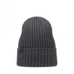 Czapka zimowa z wełny merino Norval. Szare czapki męskie Buff, na zimę, bez wzorów, z wełny, sportowe. Za 209.99 zł.